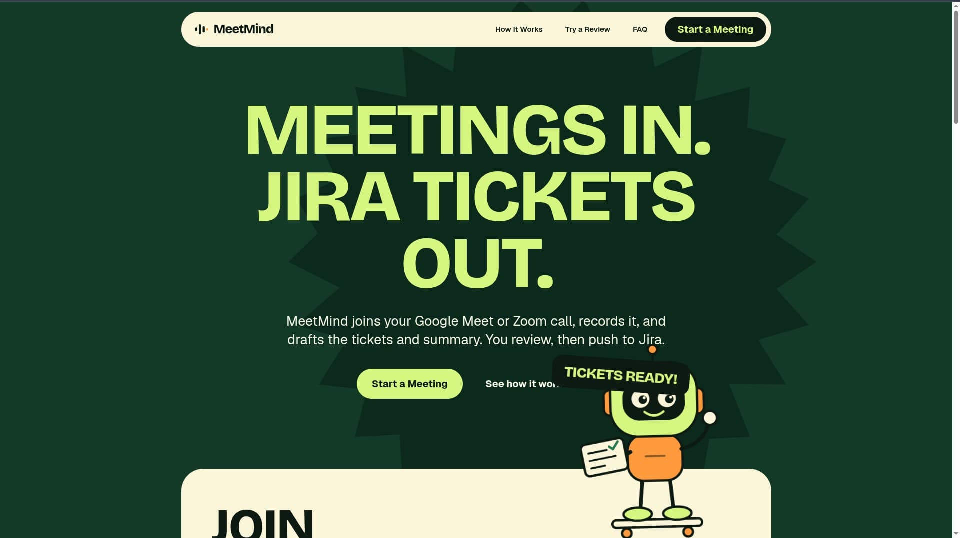 MeetMind screenshot